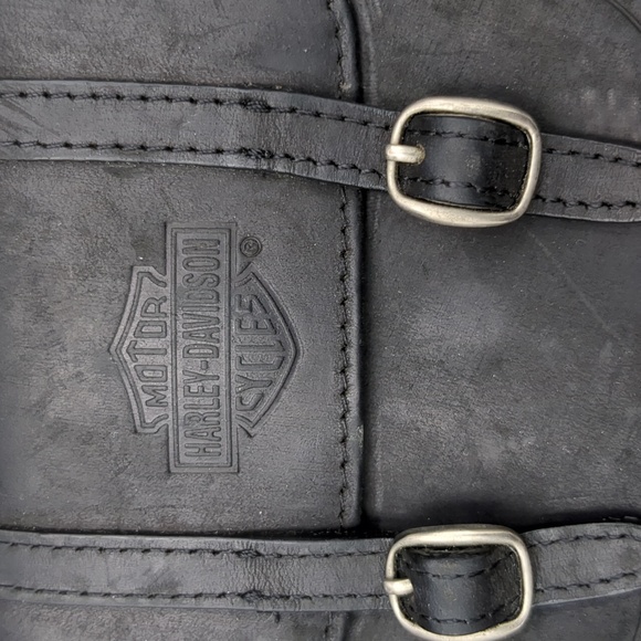 Harley-Davidson Black Leather Women's Bag - Picture 2 of 8